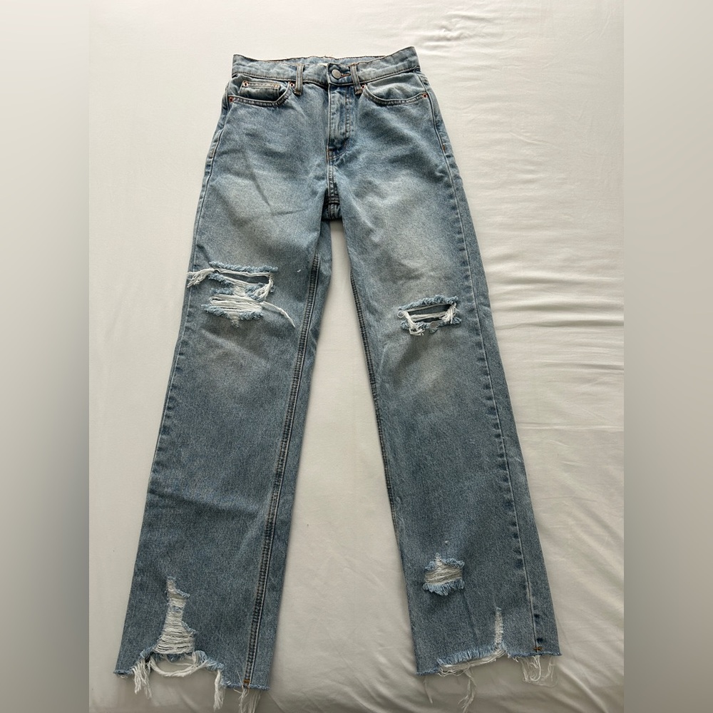 Urban BDG high waisted straight leg cowboy jeans